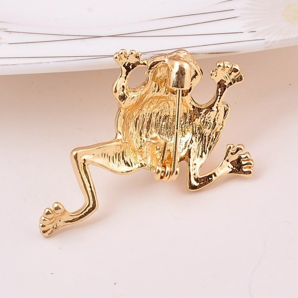 Frog Brooch - Picture 4 of 4